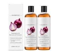 Shampooing au Romarin et à l’Oignon avec Biotine, Soin Lavant Nourrissant pour Cheveux Doux, Lisses et d’Apparence Saine, Femmes et Hommes