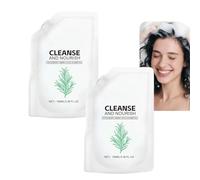 Shampooing au romarin et aux acides aminés pour la croissance des cheveux, anti-chute et cheveux fins, hydratant naturel pour femmes et hommes, renforce les racines (2pcs)