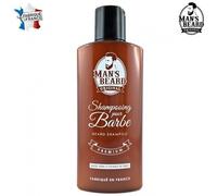 Man's Beard - Fabrication Française - Shampooing De Barbe Premium A L'Aloe Vera Et Extrait De Fruit - Adoucit Et Protège - 150ml