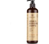 Shampooing Bio À L'huile D'argan Marocaine - Shampooing Hydratant, Sans Sulfate - Doux Et Lisse, Doux Sur Cheveux Bouclés Et Colorés, Pour Hommes Et Femmes, 500 Ml