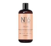 Shampooing Bio Ricin N16 Professionnel - Accélérateur Pousse - Anti Chute - Certifié Cosmos Organic ECOCERT - Sans Sulfate Parabène - 500ml