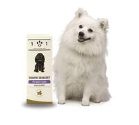 Shampooing blanchissant Naturel pour Chiens, 250 ML - pour pelages légers ou Blancs - Convient aux Chiens à Poils Longs ou Courts comme Maltais, caniches, Bichon frisé, Shih tzu etc - Linea 101