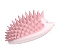 Shampooing Brush, Hedgehog Scalp Exfoliator, Dandruff Removal Brush, Wet Dry Hair Scrubber with Ergonomic, Versatile and Non Slip Design for All Hair Types, 1 pièce