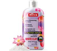 Shampooing Cheveux Gras À L'Argile Blanche Kaolin 200 Ml - Clarifiant Nettoyage En Profondeur - Élimine L'Excès De Sébum, Ap[YS738]