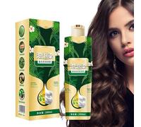 Shampooing colorant à base de, 200 ml, crème colorante instantanée, magique, shampoing naturel instantané