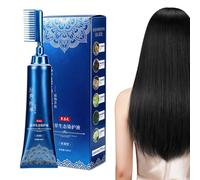 Shampooing Colorant Capillaire | Longue Tenue Sûr Résultat Instantané | Réparation Capillaire et Couverture des Cheveux Gris | pour Adultes, Amoureux, Familles, Maman, Papa, Grand-mère, Grand-père
