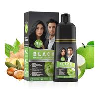 Shampooing Colorant Capillaire pour Femmes - Couverture Instantanée des Cheveux Blancs - Shampooing Hydratant 500 ml Hommes Femmes Camouflage des Blancs Neutralisation des Reflets Cuivrés Cheveux Bouc