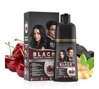 Shampooing Colorant Capillaire pour Femmes | Teinture Naturelle pour Cheveux Blancs,Shampooing Anti-Chevaux Blancs Parfumé 500ml pour Hommes et Femmes Cheveux Bouclés Fins Épais Masque les Cheveux