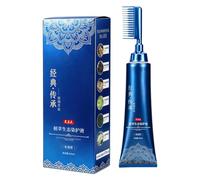 Shampooing colorant capillaire pour les cheveux | Longue Tenue Sûr Résultat Instantané | Coloration couvrante pour les cheveux blancs | pour Adultes, Amoureux, Familles, Maman, Papa, Grand-mère, Grand