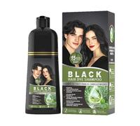 Shampooing Colorant,Couverture Hydratante Pour Cheveux Blancs | Formule Hydratante 500ml Pour Cheveux Bouclés, Fins Et Épais, Idéal Pour Un Usage En Voyage, Au Salon Et À Domicile