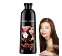Shampooing colorant instantané - Mousse riche de 450 ml - Soin longue durée, nettoyant en profondeur et nourrissant pour des cheveux doux, brillants et lisses