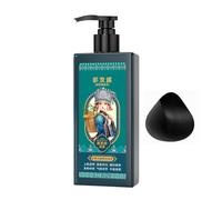 Shampooing colorant pour cheveux - 207 ml - Couverture réductrice - Pour les femmes, les personnes âgées, les cheveux bouclés, la barbe, les voyages, pour la maison, le salon, pour