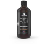 Fauvert Professionnel Shampooing Corps & Cheveux Optimâle - Gel Douche Shampoing 2 en 1 Homme - Tonifiant au Guarana - Soin Hydratant Corps et Cheveux - Fabriqué en France - 250 ml