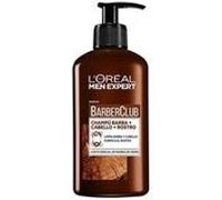 MEN EXPERT BARBER CLUB shampoing barbe rostro cheveux 200 ml - 3600523526147