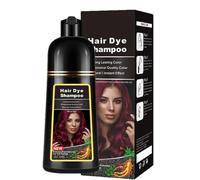 Shampooing De Colorant Capillaire, Shampooing De Couleurs De Cheveux De 500 Ml Pour Couverture De Poils Gris, Shampoo De Couleur Naturelle Durable Pour Hommes Couleurs Des Femmes En 10-15 Minutes