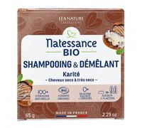 Natessance Champú & Desenredante Sólido Karité Bio vegan 65g