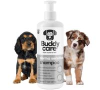 Shampooing dermo-Sensible par Buddycare - Shampooing pour Chiens à Peau Sensible - avec de l'aloe Vera et de la provitamine B5 (500ml)