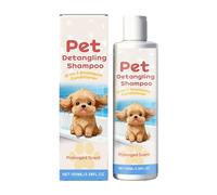 Shampooing désodorisant pour animaux de compagnie - Formule de nettoyage douce, anti-puces et anti-mouches, élimine les odeurs | Lessive hydratante sûre pour chats et chiens, soulage les démangeaisons