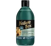 Shampooing-Douche 4-en-1 Nature Box Cheveux / Cuir Chevelu / Barbe / Corps Purifiant à l'huile de Noix 250ml