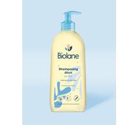 BIOLANE - Shampoing Doux Bébé - Shampooing Bébé et Démêlant Cheveux - Lin Français - 97% d'origine naturelle - Dès la Naissance - 350 ml