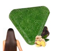 Shampooing en barre - Triangle - Nettoyage en profondeur - Nourrissant - Soin des cheveux - Shampooing solide - Formule mousse riche avec effet fortifiant - Ingrédients naturels pour hommes et femmes
