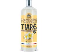 Shampooing et Conditionneur 2 en 1 Tiaré 700ml - Idéal pour Cheveux Longs - Les Petits Bains de Provence - Pour des Cheveux Doux et Parfumés
