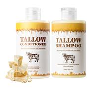 Shampooing et conditionneur Set, Kit de soins naturels des cheveux, Huile de contrôle lisse Frizz renforcer les cheveux, nourrir le cuir chevelu et les cheveux pour tous les types de cheveux (A+B)