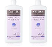 Shampooing Extra-Doux - Lait D'avoine - Usage Quotidien - 1l (Lot De 2)[Z116]