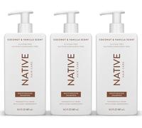 Shampooing Femme Et Homme - Parfum Naturel - Odeur Coco Et Vanille - Shampoing Hydratant - Donne Aux Cheveux Secs Un Éclat Doux Et Sain (3 Pack, 487 Ml)