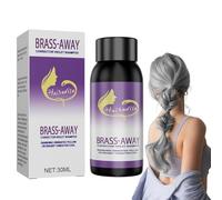 Shampooing fixateur de couleur grise, fixation durable des couleurs et couleur complémentaire, retarde la décoloration et jaunissement, shampooing préservant la couleur pour un nettoyage en douceur