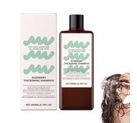 Shampooing Fortifiant à l'Huile de Romarin - Shampooing volume végétalien pour cheveux fins et fins - Crème hydratante Curl Cream - pour des boucles définies et des peaux éclaircies - 200 ml