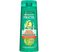 Garnier Fructis Grow Strong Shampooing pour cheveux avec tendance à casser, renforce et réduit la perte de cheveux, 400 ml