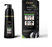 Shampooing Instantané Pour Cheveux Noirs, Shampooing Teinture Pour Hommes Et Femmes -Dure 30 Jours 3 En 1 (Bouteille Noire)[YS119]