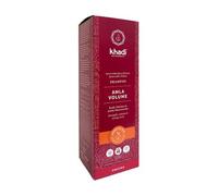 khadi AMLA VOLUME Shampooing Élixir Ayurvédique - Cheveux forts et volumineux grâce à des racines fortifiées - 100 % naturel, vegan, sans silicone ni sulfate - 200 ml