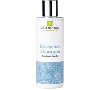 Shampooing naturel Greendoor verveine 200ml, pour des cheveux plus forts, sans sulfates, soins capillaires basiques à base d'huiles bio, naturellement non testé sur les animaux, naturel