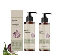 Shampooing Oignon Biotine Rosemary,Shampooing hydratant pour les cheveux colorés,Shampooings clarifiants pour la construction,Soins hydratants pour les cheveux secs et endommagés (2)