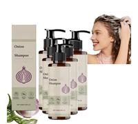 Shampooing Oignon Biotine Rosemary,Shampooing hydratant pour les cheveux colorés,Shampooings clarifiants pour la construction,Soins hydratants pour les cheveux secs et endommagés (5)