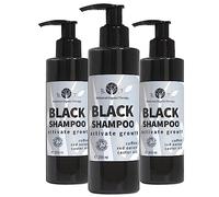 Shampooing Oignon, Caféine et Huile de Ricin pour Cheveux Antipelliculaire Volume Capillaire et Barbe Anti Chute Hydratant Croissance des Cheveux SANS SULFATE 3 x 200 ml