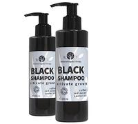 Shampooing Oignon, Caféine et Huile de Ricin pour Cheveux Gras: Antipelliculaire, Volume Capillaire et Barbe, Anti Chute, Hydratant, Croissance des Cheveux. SANS SULFATE - 2 x 200 ml