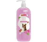 Shampooing pour chien pelage long - VETOBIOL - Extra-doux - Anti-noeuds - Huile d'amande - Aloe vera - Sans parabène