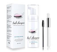 Shampooing pour extensions de cils | Mousse nettoyante pour paupières, accessoire d'extension de cils Lavage pour extensions et cils naturels, sans paraben, sans parabène, démaquillant sûr