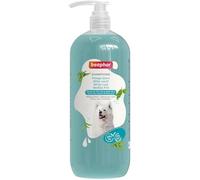 Shampooing pour pelage blanc de chien - VETOBIOL - Extra-doux - 1L - Aloe Vera - Thé vert - Sans parabène