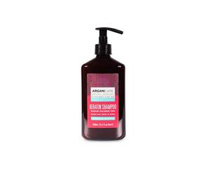Shampooing professionnel Arganicare Kératine tous types de cheveux 400ml