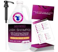 Shampooing professionnel pour extensions de cils - Nettoyant moussant pour cils - Nettoyant pour cils et visage - Fruits de la passion