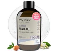 Shampooing Restaurateur Régénérant Cheveux abîmés - Huile d'Argan & Jasmin Hydratant 97,5% d'Ingrédients Naturels Certifié Vegan - 600ml/ECOLATIER