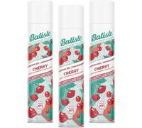 Shampooing Sec, Cherry, Rafraichit Les Cheveux Et Apporte Du Volume, Parfum Cerise, Absorbe Excès De Sebum, Sans Rinçage, Lot De 3 Unites De 200ml