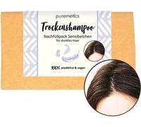 Shampooing sec - cheveux sensibles | cheveux foncés recharge 100g