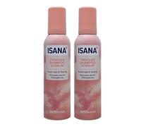 Shampooing sec mousse (2 x 200 ml) - Fraîcheur et coiffage - Volume boost grâce à la chaleur du sèche-cheveux - Nettoyage sans eau - Végétalien et sans microplastique