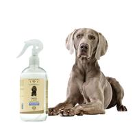 Shampooing sec naturel pour chiens - lavage sans eau ou rinçage - ingrédients d'origine végétale - pour tous les types de poils, ligne 101 (500 ml)