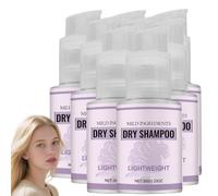 Shampooing sec pour les femmes et les hommes, Shampooing sec pour les cheveux foncés et les cheveux huileux, Shampooings sans eauage pour la texture et le corps des cheveux ajoutés (8)